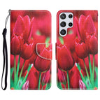 For Samsung Galaxy S22 Ultra 5G / Tulips