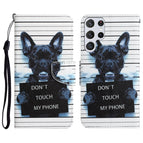 For Samsung Galaxy S22 Ultra 5G / Black Dog
