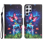For Samsung Galaxy S22 Ultra 5G / Bottle Butterfly