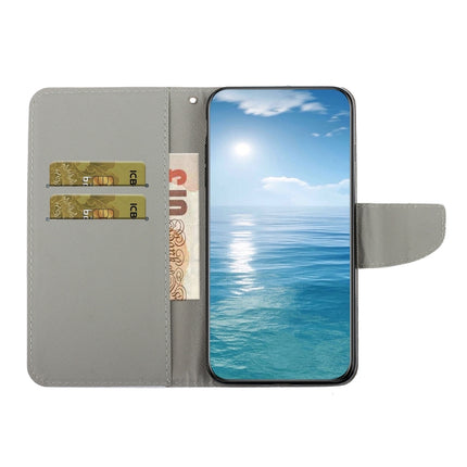 Colored Drawing Leather Phone Case, For Samsung Galaxy A13 4G