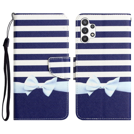 Colored Drawing Leather Phone Case, For Samsung Galaxy A13 4G