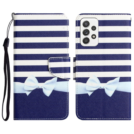Colored Drawing Leather Phone Case, For Samsung Galaxy A32 4G