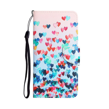Colored Drawing Leather Phone Case, For Samsung Galaxy A32 5G