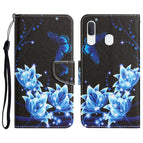For Samsung Galaxy A40 / Blue Butterfly