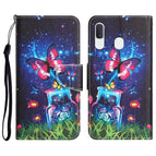For Samsung Galaxy A40 / Bottle Butterfly