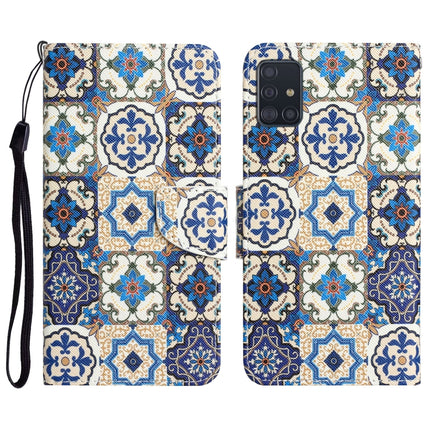 Colored Drawing Leather Phone Case, For Samsung Galaxy A71