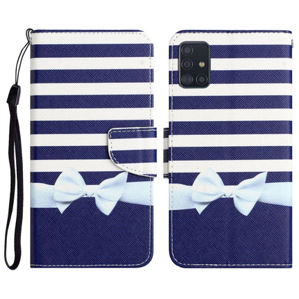 Colored Drawing Leather Phone Case, For Samsung Galaxy A71
