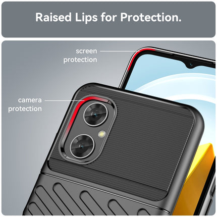 Thunderbolt Shockproof TPU Protective Soft Phone Case, For Xiaomi Poco M4 5G Global, For Xiaomi Poco M5 4G