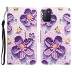 For Xiaomi Poco M3 / Purple Flower