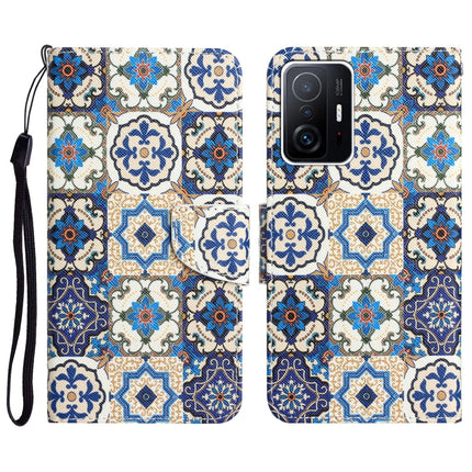 Colored Drawing Leather Phone Case, For Xiaomi 11T