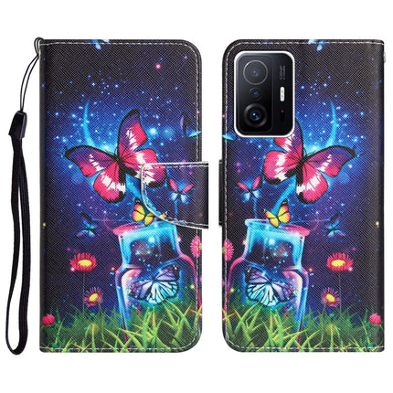 Colored Drawing Leather Phone Case, For Xiaomi 11T