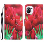 For Xiaomi Mi 11 Lite / Tulips