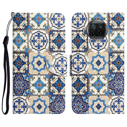 Colored Drawing Leather Phone Case, For Xiaomi Mi 10T Lite 5G