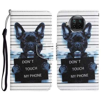 Colored Drawing Leather Phone Case, For Xiaomi Mi 10T Lite 5G