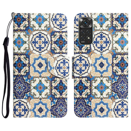 Colored Drawing Leather Phone Case, For Xiaomi Redmi Note 11 Global