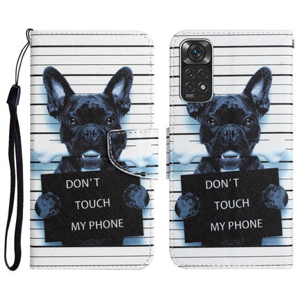 Colored Drawing Leather Phone Case, For Xiaomi Redmi Note 11 Global