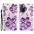 For Xiaomi Redmi Note 11 Pro 5G / Purple Flower