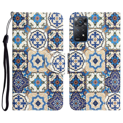 Colored Drawing Leather Phone Case, For Xiaomi Redmi Note 11 Pro Global