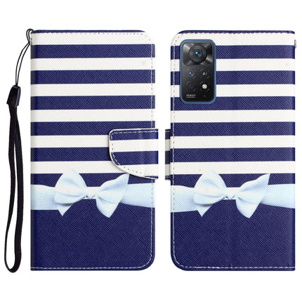 Colored Drawing Leather Phone Case, For Xiaomi Redmi Note 11 Pro Global