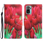 For Xiaomi Redmi Note 10 4G / Tulips