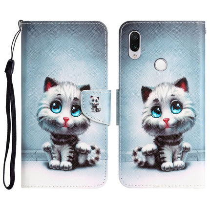 Colored Drawing Leather Phone Case, For Xiaomi Redmi Note 7 / 7 Pro