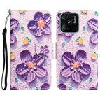 For Xiaomi Redmi 10C / Purple Flower