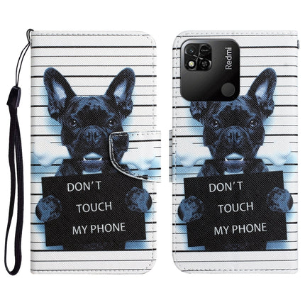 Colored Drawing Leather Phone Case, For Xiaomi Redmi 9C / 10A