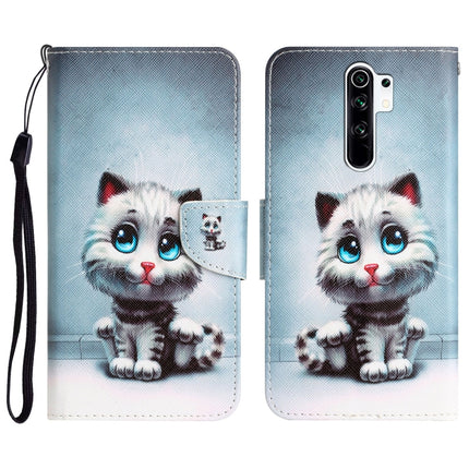 Colored Drawing Leather Phone Case, For Xiaomi Redmi 9