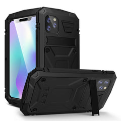 Shockproof Waterproof Dust-proof Metal + Silicone Protective Case with Holder, For iPhone 11, For iPhone 11 Pro, For iPhone 11 Pro Max, For iPhone X / XS, For iPhone XR, For iPhone XS Max