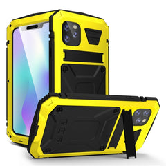 Shockproof Waterproof Dust-proof Metal + Silicone Protective Case with Holder, For iPhone 11, For iPhone 11 Pro, For iPhone 11 Pro Max, For iPhone X / XS, For iPhone XR, For iPhone XS Max