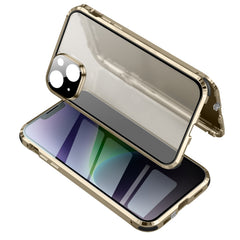 Anti-peeping Magnetic Tempered Glass Phone Case