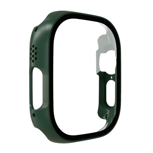 Tempered Glass Film PC Watch Case, For Apple Watch Ultra 1 / 2 / 3 49mm