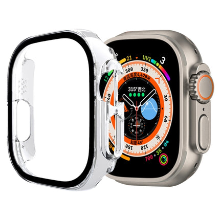 Tempered Glass Film PC Watch Case, For Apple Watch Ultra 1 / 2 / 3 49mm