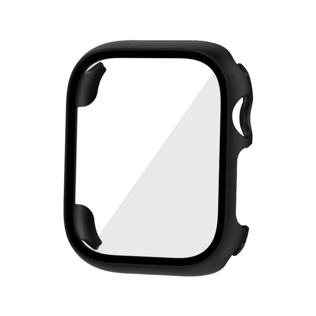 Tempered Glass Film PC Watch Case, For Apple Watch Series 9 / 8 / 7 45mm, For Apple Watch Series 9 / 8 / 7 41mm, For Apple Watch Ultra 49mm / Apple Watch Ultra 2 49mm