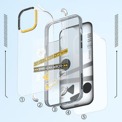 ROCK InShare Travel Series PC+TPU Phone Case, For iPhone 14, For iPhone 14 Plus, For iPhone 14 Pro, For iPhone 14 Pro Max