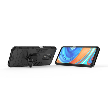 Shockproof PC + TPU Protective Case with Magnetic Ring Holder, For Xiaomi Redmi Note 9 Pro Max