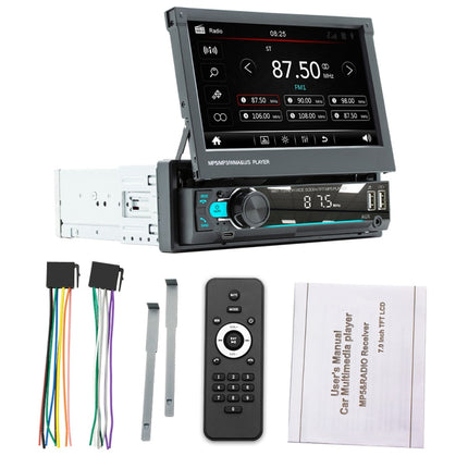 9901 7 inch Car  Retractable MP5 Player Supports FM & Mobile Phone Internet