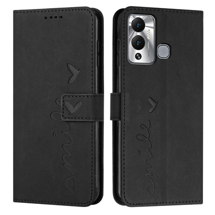 Skin Feel Heart Pattern Leather Phone Case, For Infinix Hot 12 Play, For Infinix Hot 12i, For Infinix Hot 12, For Infinix Note 12 G96