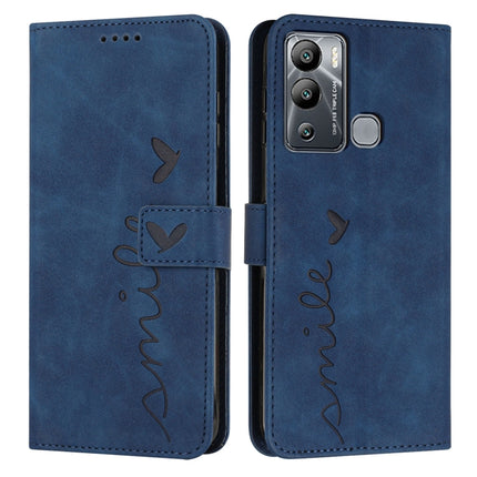 Skin Feel Heart Pattern Leather Phone Case, For Infinix Hot 12 Play, For Infinix Hot 12i, For Infinix Hot 12, For Infinix Note 12 G96
