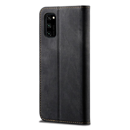 Denim Texture Casual Style Horizontal Flip Leather Case with Holder & Card Slots & Wallet, For Huawei Honor 30, For Huawei Honor 30S