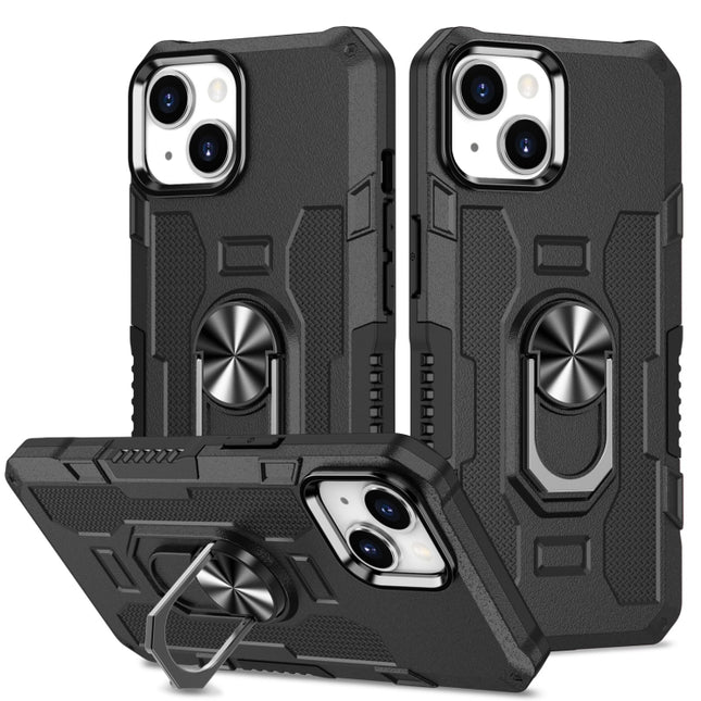 Ring Holder Armor Hybrid Phone Case, For iPhone 14, For iPhone 14 Plus, For iPhone 14 Pro, For iPhone 14 Pro Max