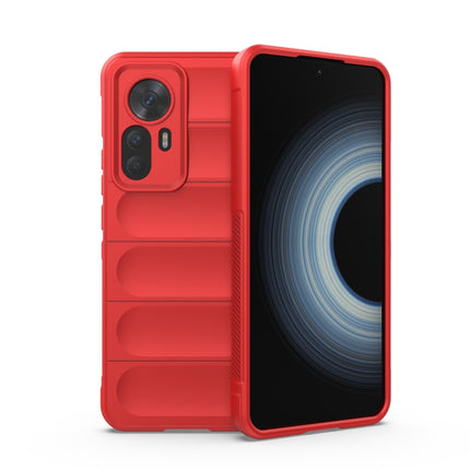 Magic Shield TPU + Flannel Phone Case, For Xiaomi Redmi K50 Ultra