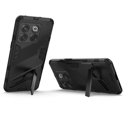 Punk Armor PC + TPU Phone Case with Holder, For OnePlus 10T 5G