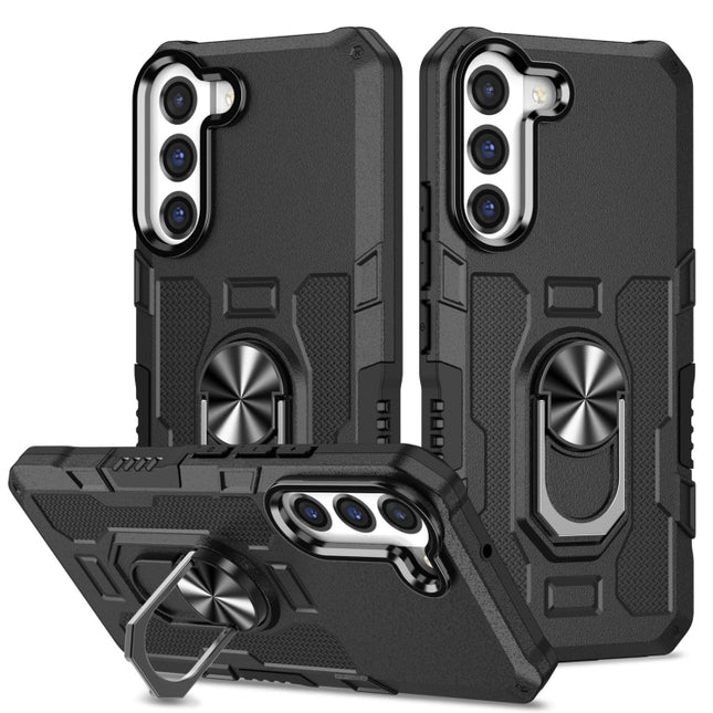Ring Holder Armor Hybrid Phone Case, For Samsung Galaxy S22 5G, For Samsung Galaxy S22+ 5G, For Samsung Galaxy S22 Ultra 5G, For Samsung Galaxy S21 5G