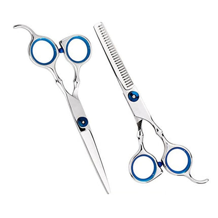 Professional Hair Cutting Thinning Scissor Hairdressing Flat Shear Scissors Kit, 2 PCS, 7 PCS, 12 PCS
