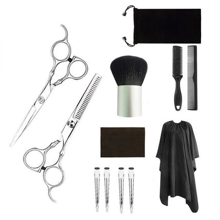 Professional Hair Cutting Thinning Scissor Hairdressing Flat Shear Scissors Kit, 2 PCS, 7 PCS, 12 PCS