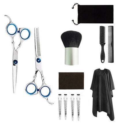 Professional Hair Cutting Thinning Scissor Hairdressing Flat Shear Scissors Kit, 2 PCS, 7 PCS, 12 PCS