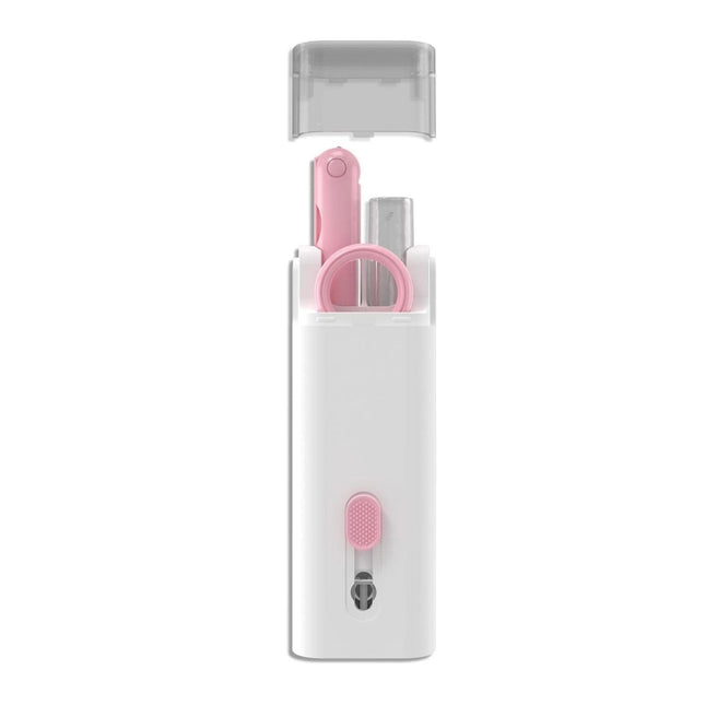 Q6E 7 in 1 Bluetooth Headphone Computer Keyboard Cleaning Tools Set, Q6E Blue, Q6E Pink
