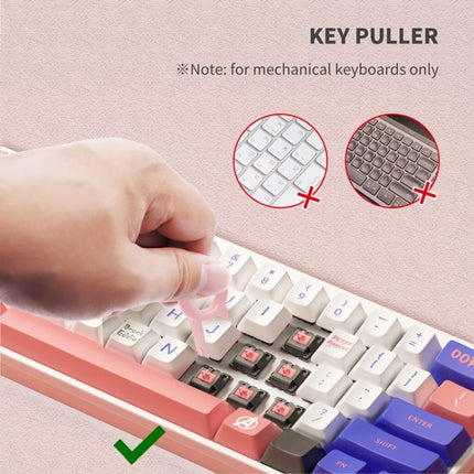 Q6E 7 in 1 Bluetooth Headphone Computer Keyboard Cleaning Tools Set, Q6E Blue, Q6E Pink