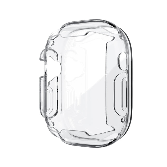 All-inclusive Transparent TPU Protective Case For Apple Watch Ultra 1 / 2 / 3 49mm, For Apple Watch Ultra 1 / 2 / 3 49mm